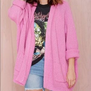 UNIF Hole Cardigan Sweater